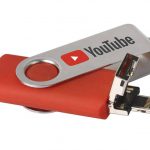 Döner Kapaklı OTG USB Flash Bellek