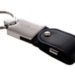 Deri Kaplama Metal USB Bellek