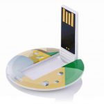 Round Card USB Memory Stick