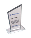 EKT-300 Glass Plaque Award